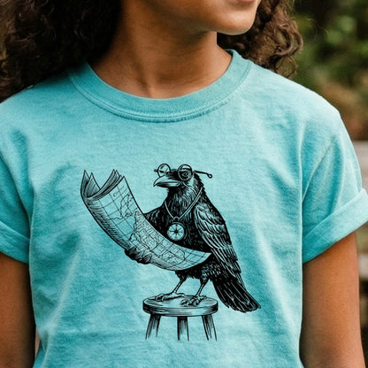 The Routician Crow Kids Cotton T-Shirt