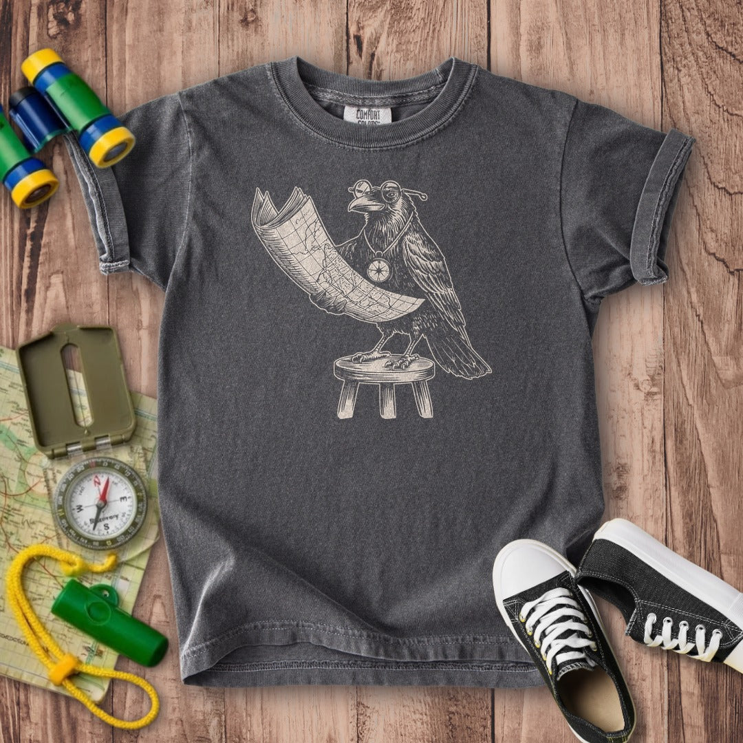 The Routician Crow Kids Cotton T-Shirt