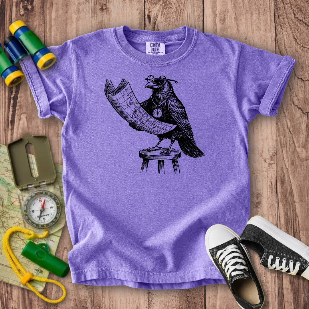 The Routician Crow Kids Cotton T-Shirt