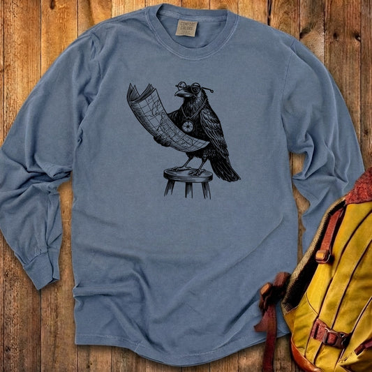 The Routician Crow Cotton Long Sleeve