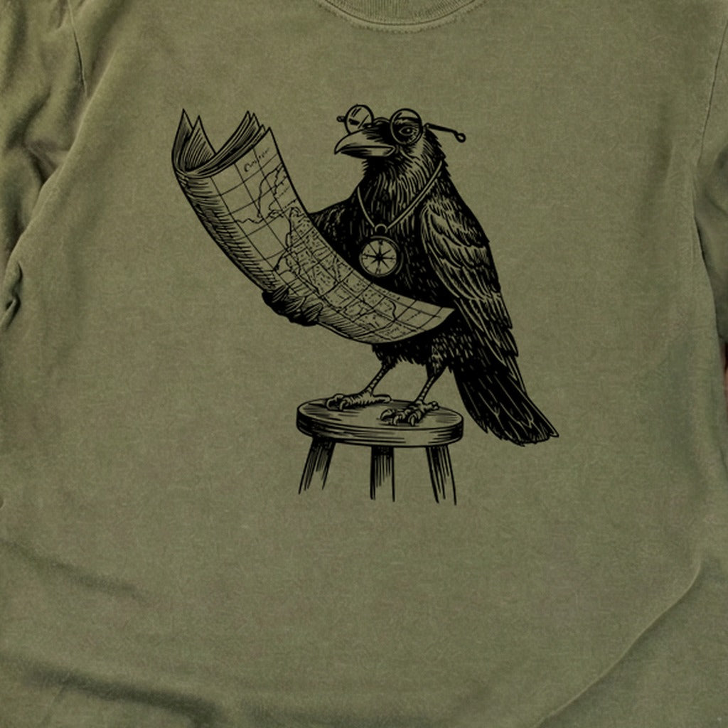 The Routician Crow Cotton Long Sleeve