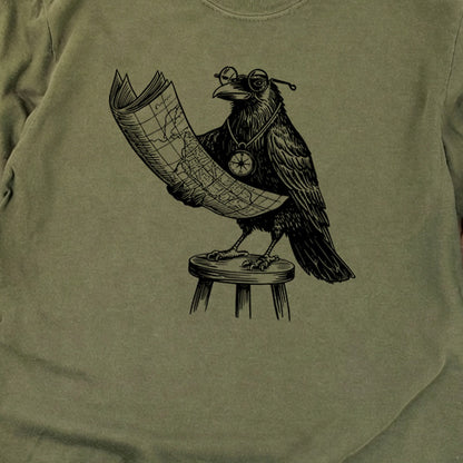 The Routician Crow Cotton Long Sleeve