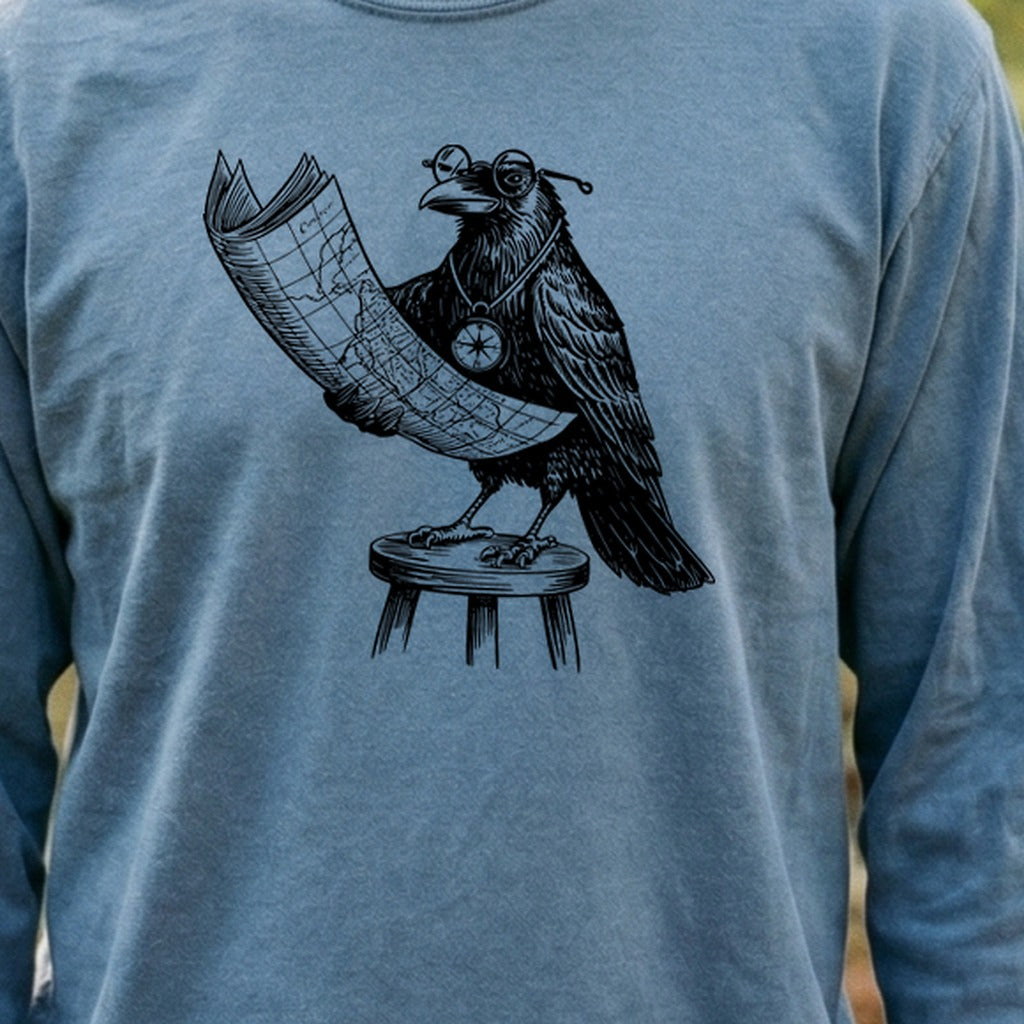 The Routician Crow Cotton Long Sleeve