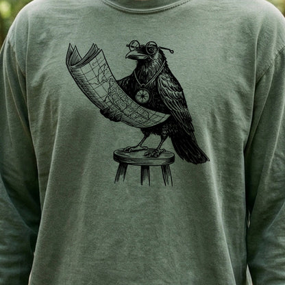 The Routician Crow Cotton Long Sleeve