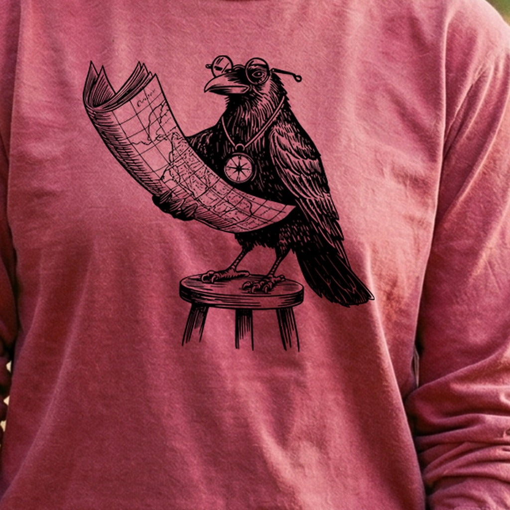 The Routician Crow Cotton Long Sleeve