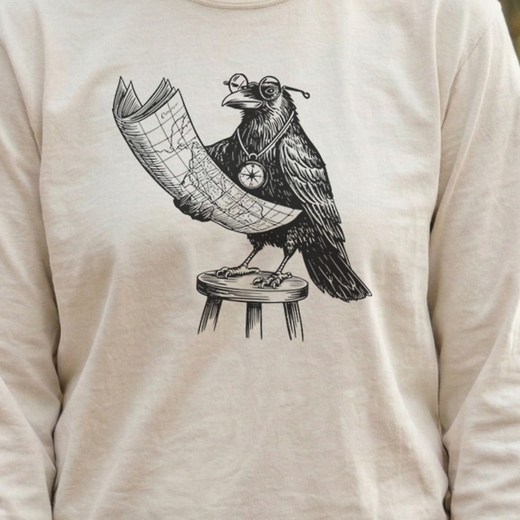 The Routician Crow Cotton Long Sleeve