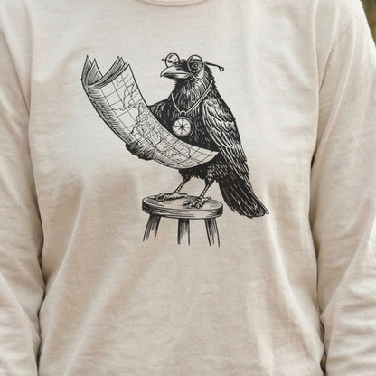 The Routician Crow Cotton Long Sleeve
