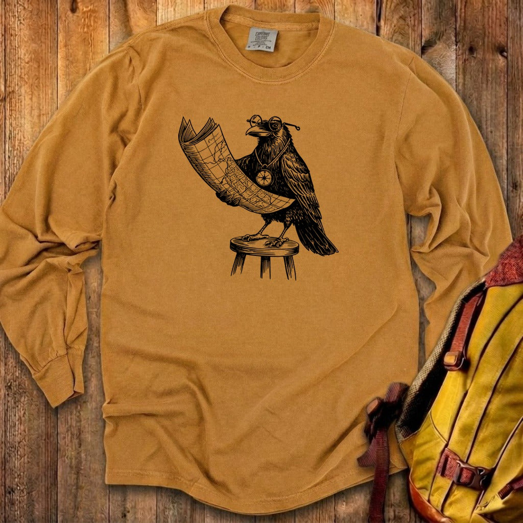 The Routician Crow Cotton Long Sleeve