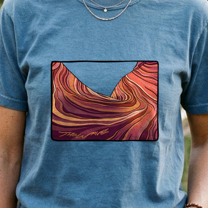 The Wave Cotton T-Shirt