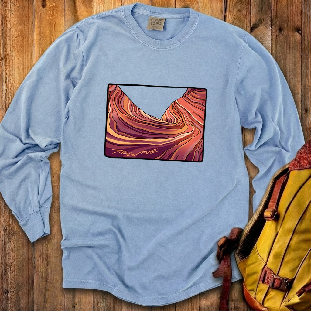 The Wave Cotton Long Sleeve