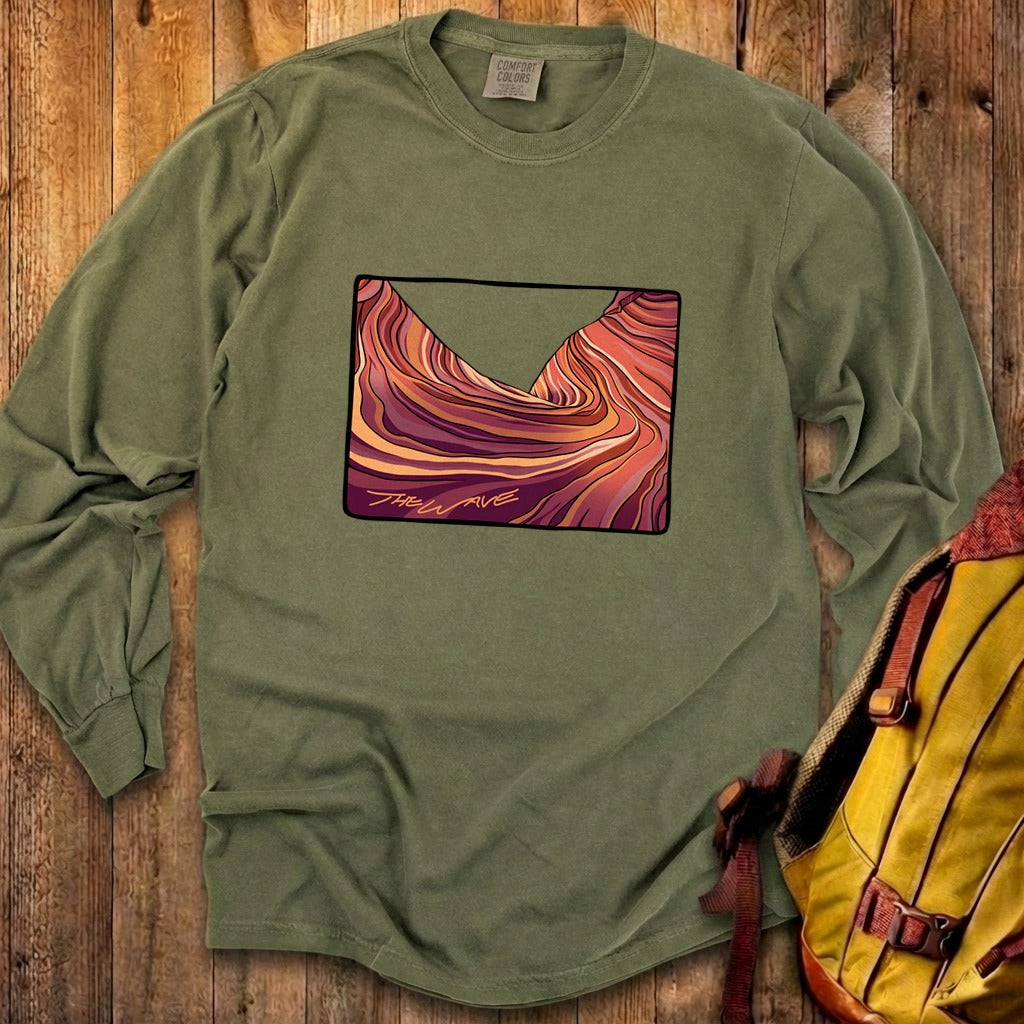The Wave Cotton Long Sleeve
