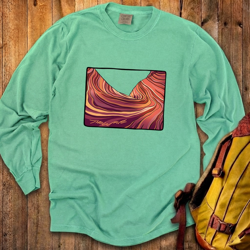 The Wave Cotton Long Sleeve