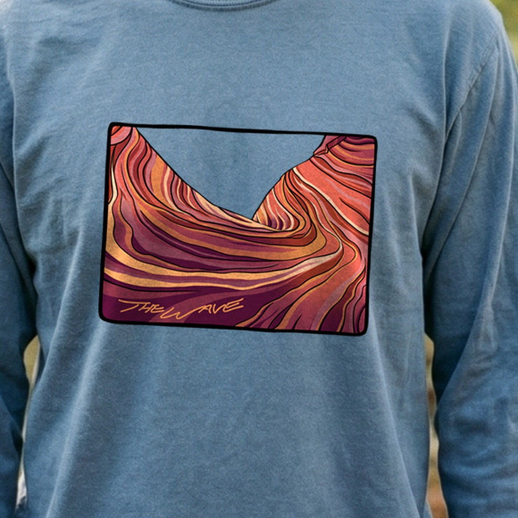 The Wave Cotton Long Sleeve