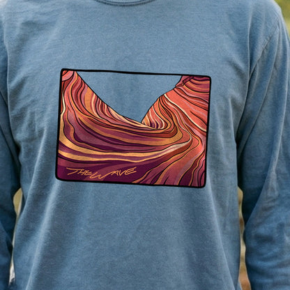 The Wave Cotton Long Sleeve