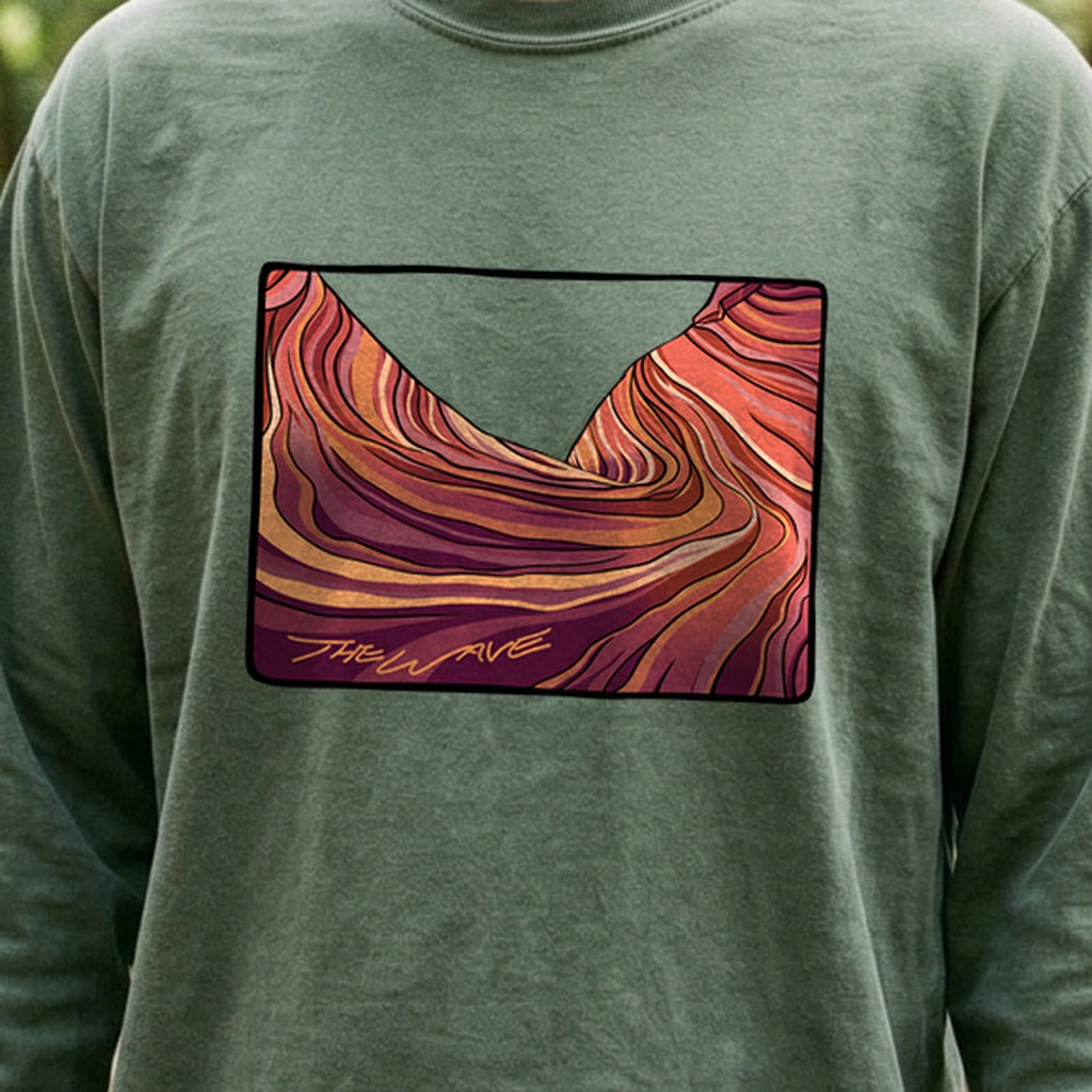The Wave Cotton Long Sleeve
