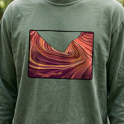The Wave Cotton Long Sleeve
