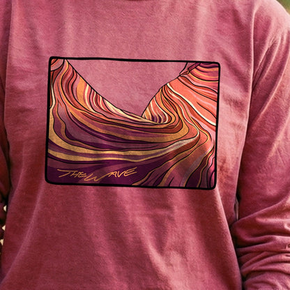 The Wave Cotton Long Sleeve