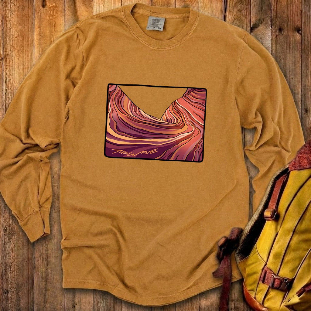 The Wave Cotton Long Sleeve