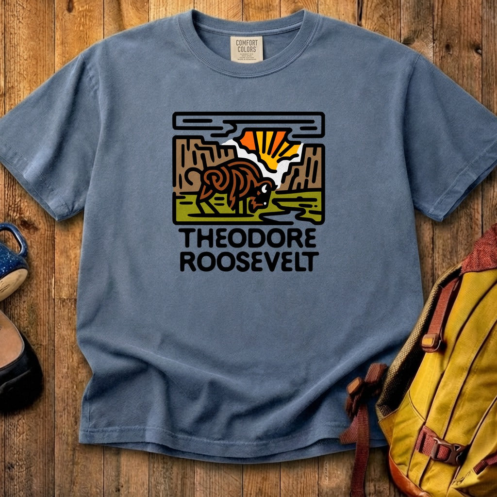 Theodore Roosevelt National Park Cotton T-Shirt