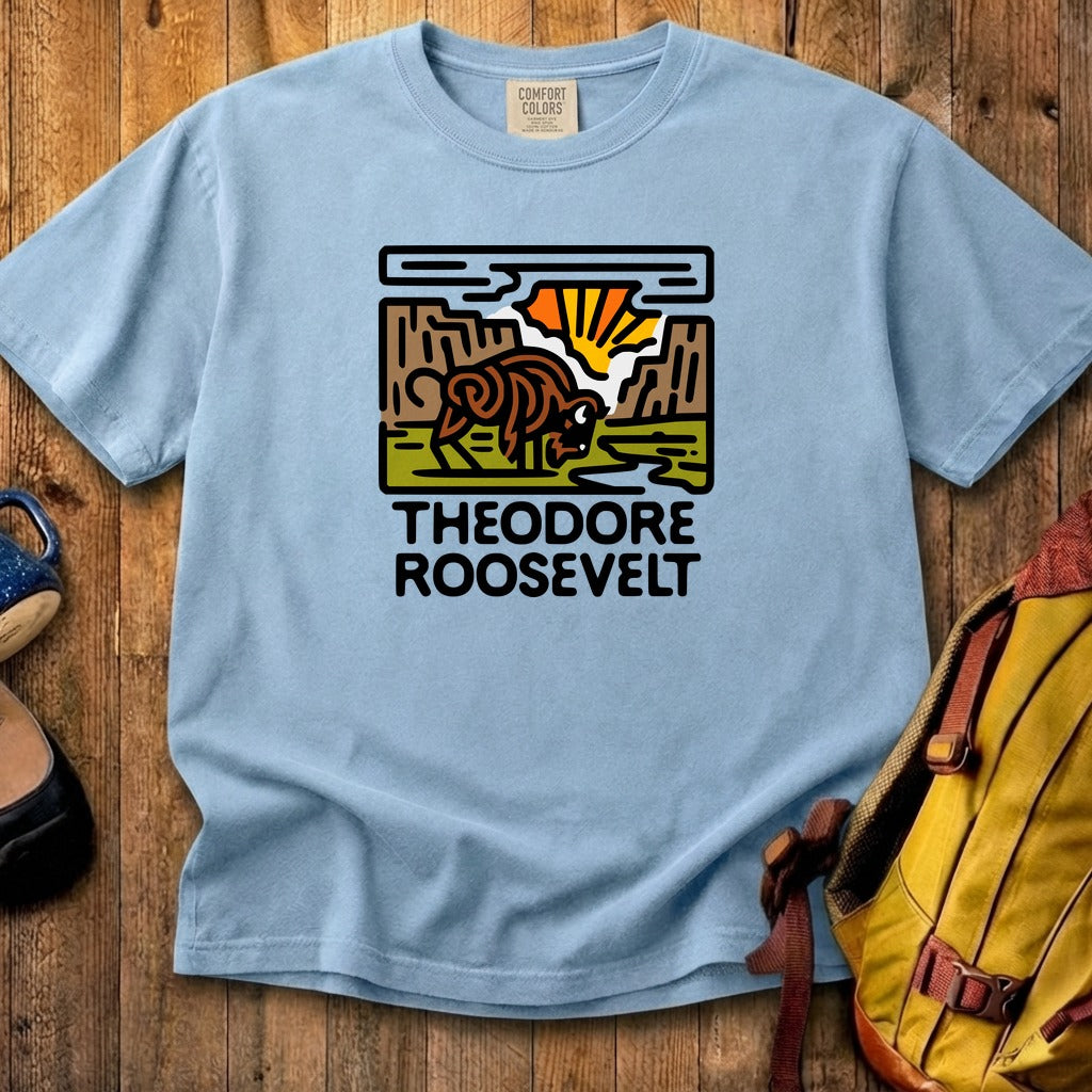 Theodore Roosevelt National Park Cotton T-Shirt