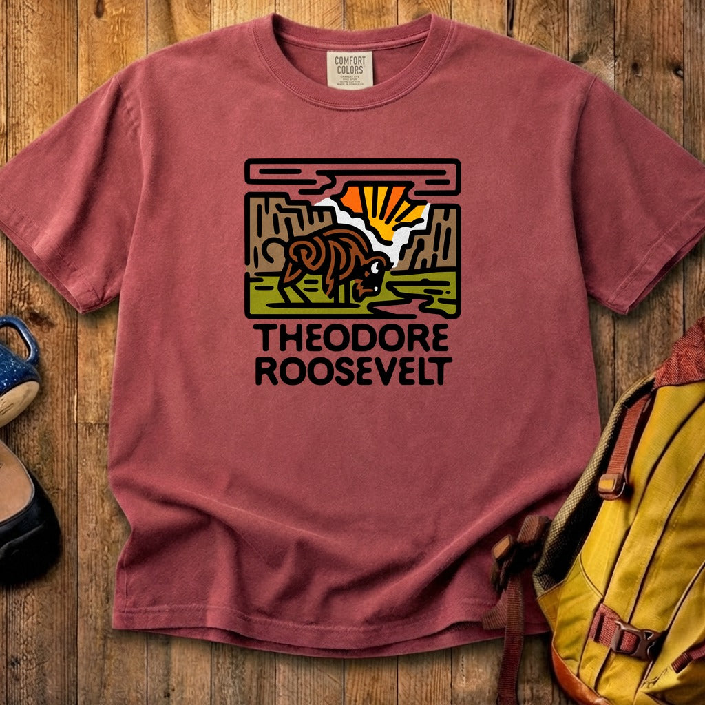 Theodore Roosevelt National Park Cotton T-Shirt