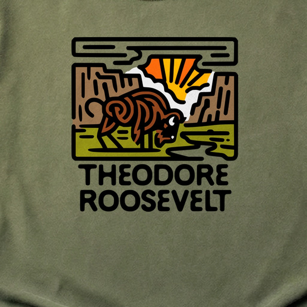 Theodore Roosevelt National Park Cotton T-Shirt