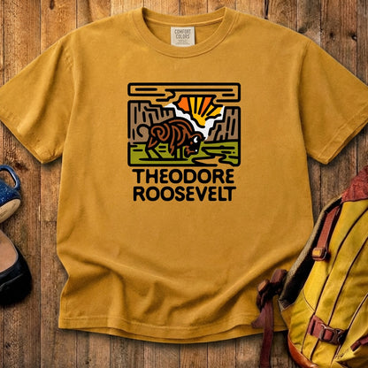 Theodore Roosevelt National Park Cotton T-Shirt