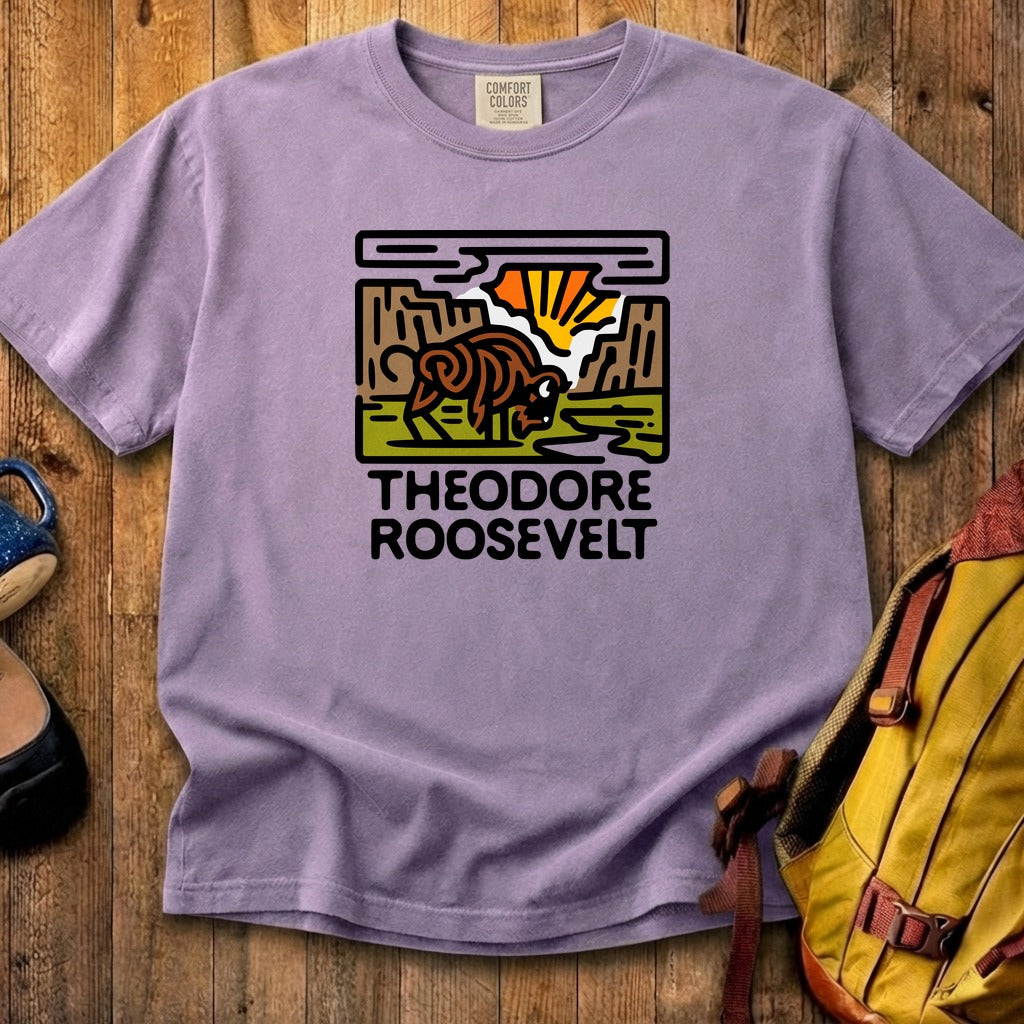 Theodore Roosevelt National Park Cotton T-Shirt