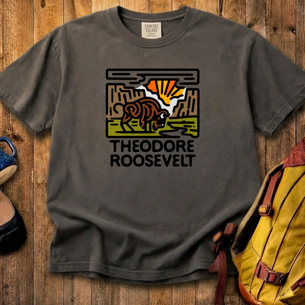 Theodore Roosevelt National Park Cotton T-Shirt