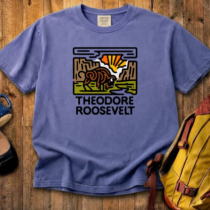 Theodore Roosevelt National Park Cotton T-Shirt