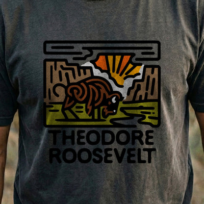 Theodore Roosevelt National Park Cotton T-Shirt