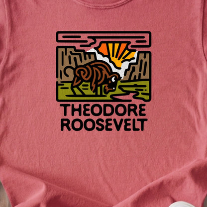 Theodore Roosevelt National Park Kids Cotton T-Shirt