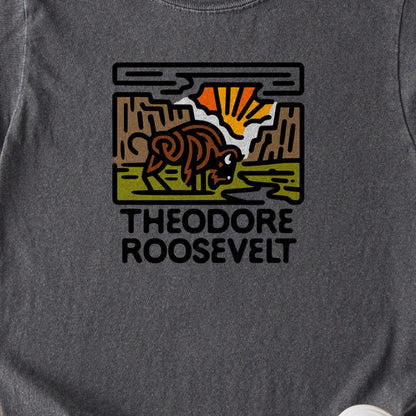 Theodore Roosevelt National Park Kids Cotton T-Shirt