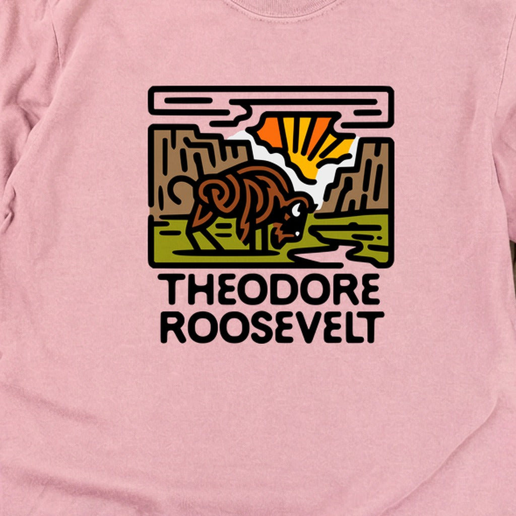 Theodore Roosevelt National Park Cotton Long Sleeve