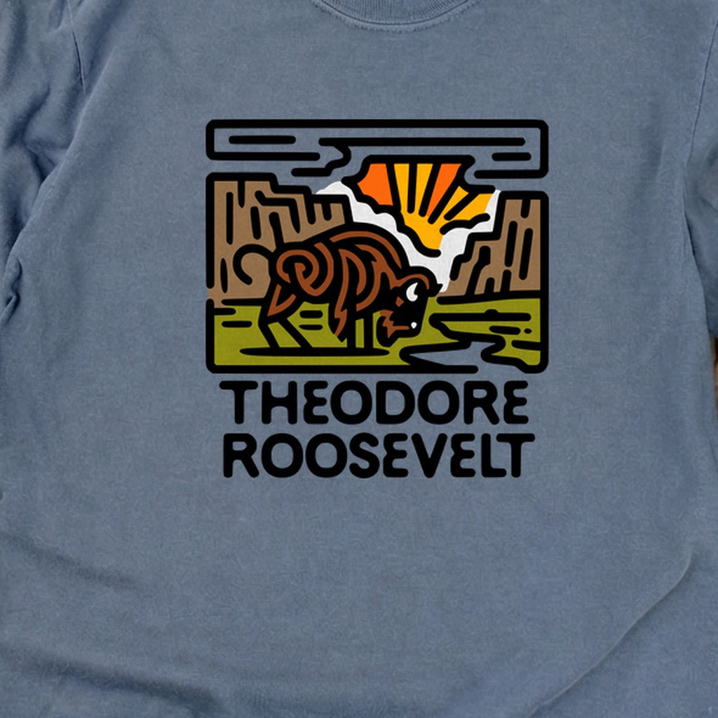 Theodore Roosevelt National Park Cotton Long Sleeve