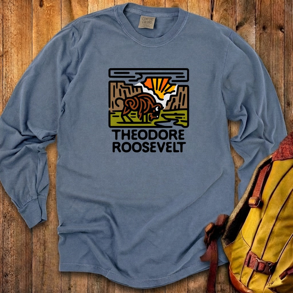 Theodore Roosevelt National Park Cotton Long Sleeve