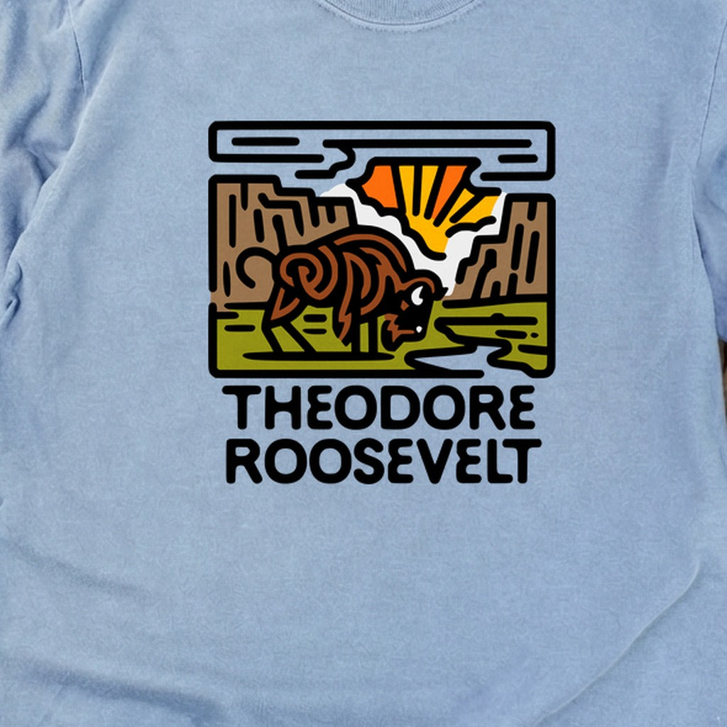 Theodore Roosevelt National Park Cotton Long Sleeve