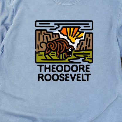 Theodore Roosevelt National Park Cotton Long Sleeve