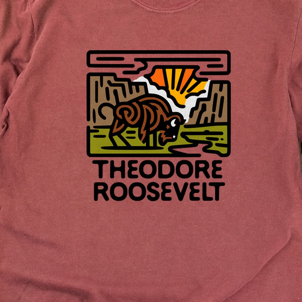 Theodore Roosevelt National Park Cotton Long Sleeve