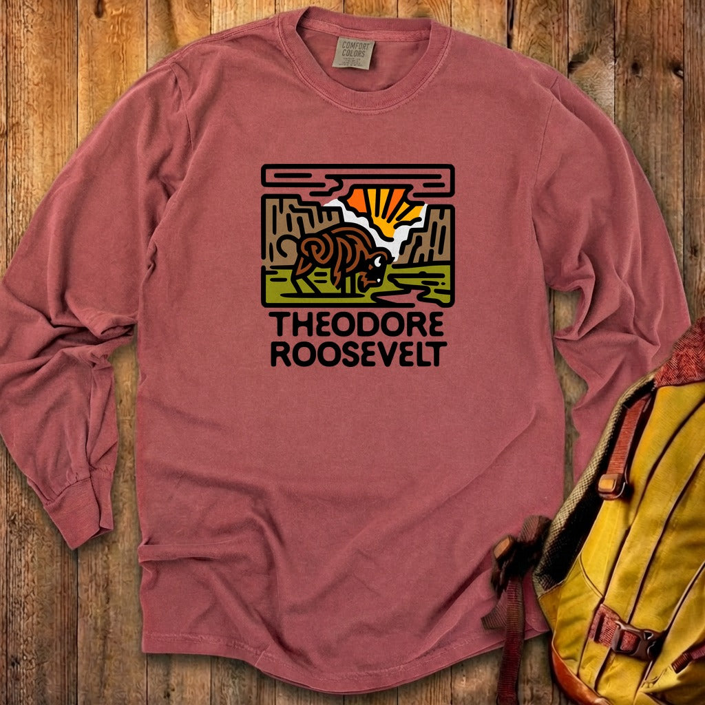 Theodore Roosevelt National Park Cotton Long Sleeve