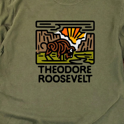 Theodore Roosevelt National Park Cotton Long Sleeve