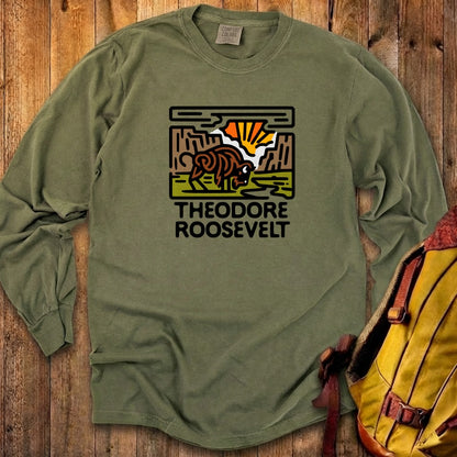 Theodore Roosevelt National Park Cotton Long Sleeve