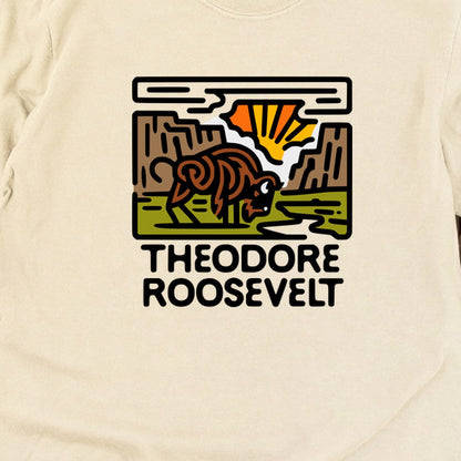 Theodore Roosevelt National Park Cotton Long Sleeve