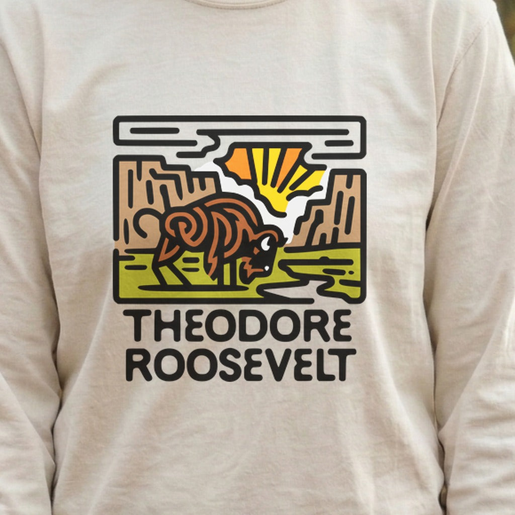 Theodore Roosevelt National Park Cotton Long Sleeve