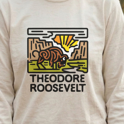 Theodore Roosevelt National Park Cotton Long Sleeve
