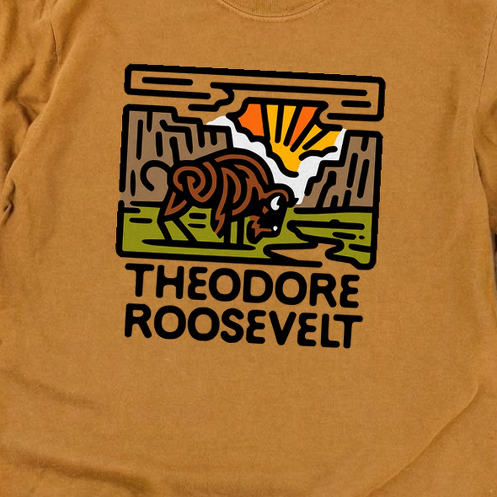 Theodore Roosevelt National Park Cotton Long Sleeve