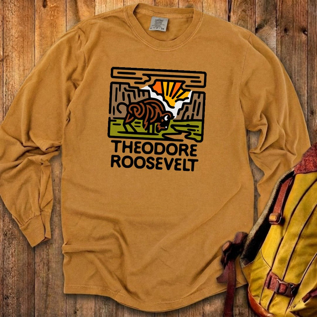 Theodore Roosevelt National Park Cotton Long Sleeve