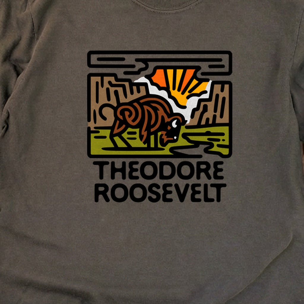 Theodore Roosevelt National Park Cotton Long Sleeve
