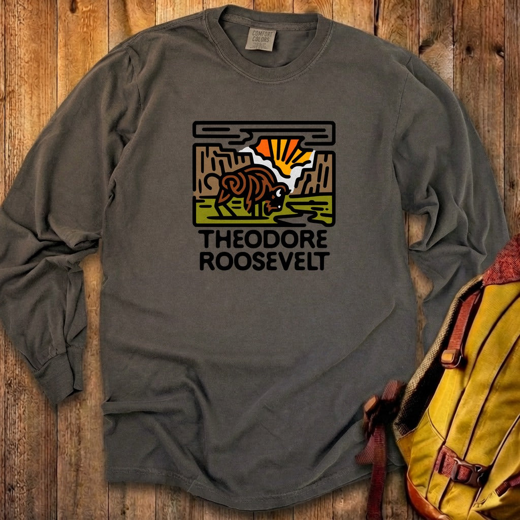 Theodore Roosevelt National Park Cotton Long Sleeve