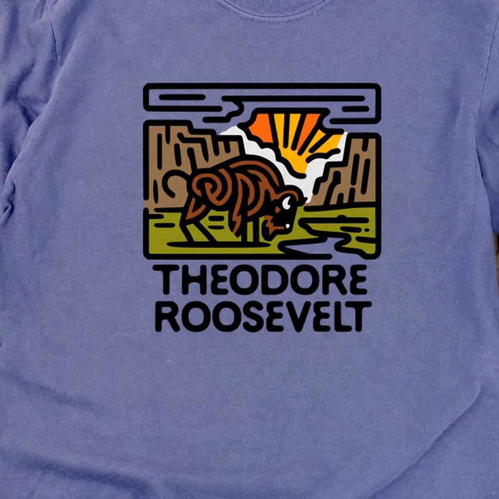 Theodore Roosevelt National Park Cotton Long Sleeve